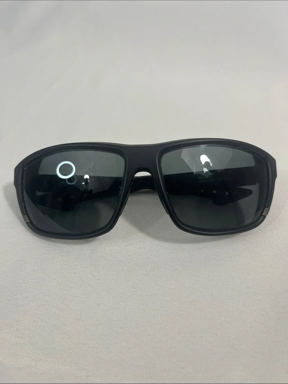 Columbia Airgill Lite Matte Black Rx Sunglasses Dark Gray Lenses 60-15-135